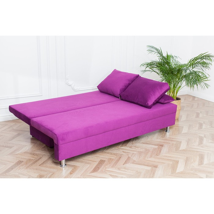 Диван-кровать «Токио», механизм еврокнижка, велюр, цвет фиолетовый - фото 2 - id-p212129238