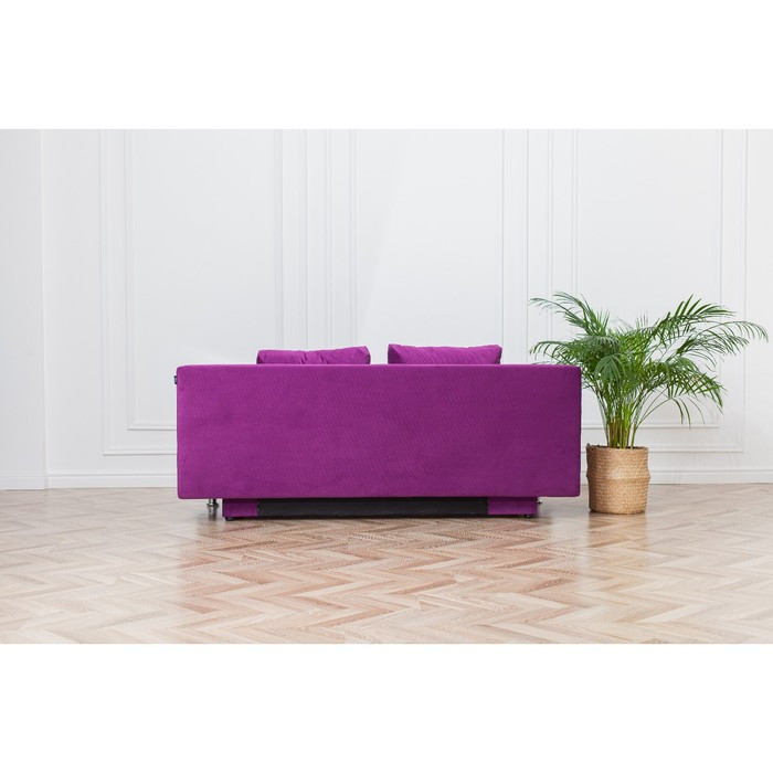 Диван-кровать «Токио», механизм еврокнижка, велюр, цвет фиолетовый - фото 5 - id-p212129238