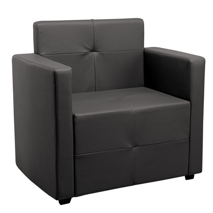 Кресло "Ситено", черный экокожа - фото 1 - id-p212129410