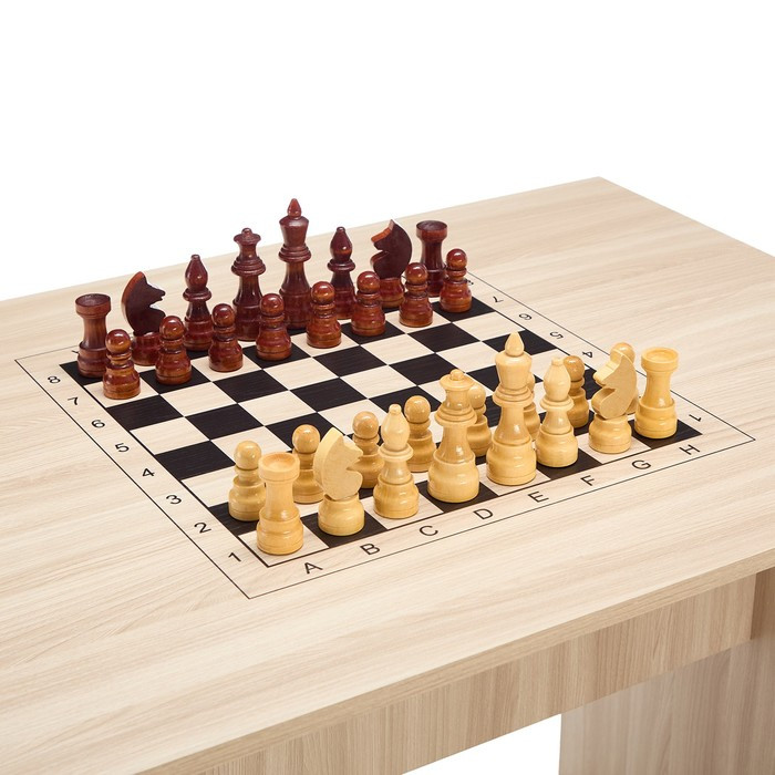 Шахматный стол турнирный "G", 74 х 100 х 70 см, серый - фото 4 - id-p212129074