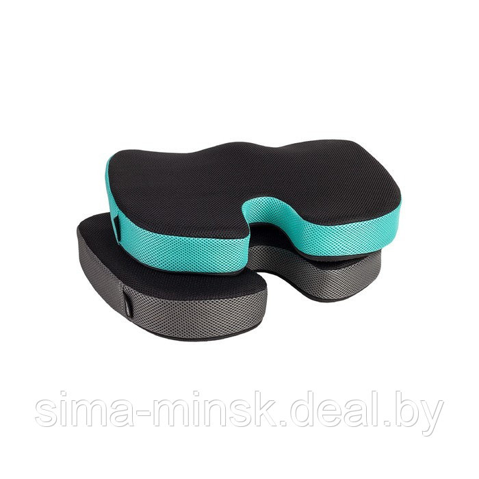 Подушка анатомическая для сидения, размер 46x36 см, цвет серый - фото 9 - id-p212135043