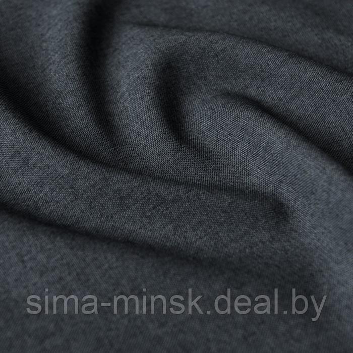 Комплект скатертей «Ибица», размер D145 см, цвет тёмно-серый, 2 шт. - фото 2 - id-p212132995