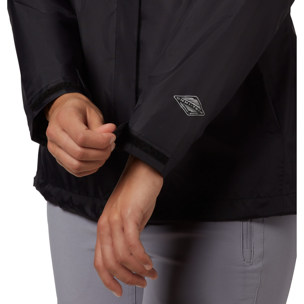 Куртка мембранная Columbia женская Arcadia II Jacket чёрный - фото 9 - id-p186901275