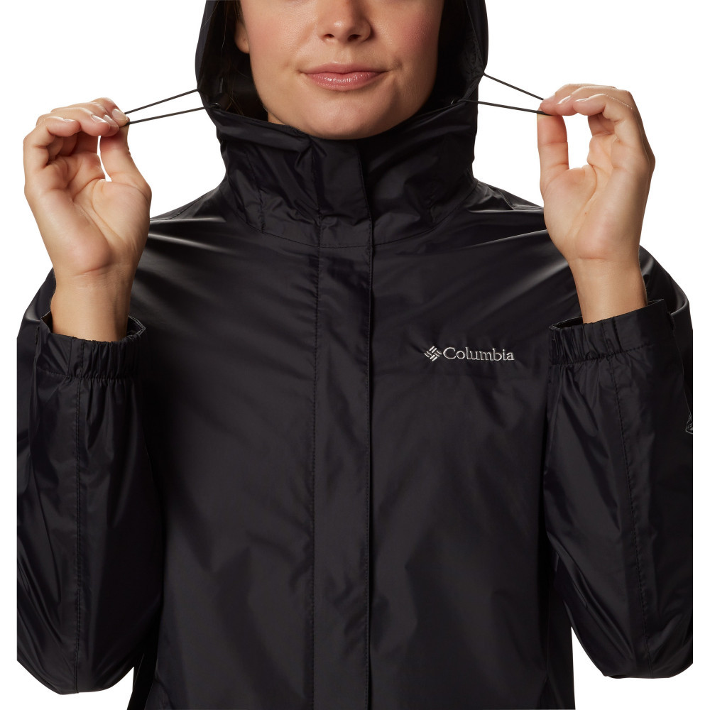 Куртка мембранная Columbia женская Arcadia II Jacket чёрный - фото 7 - id-p186169366