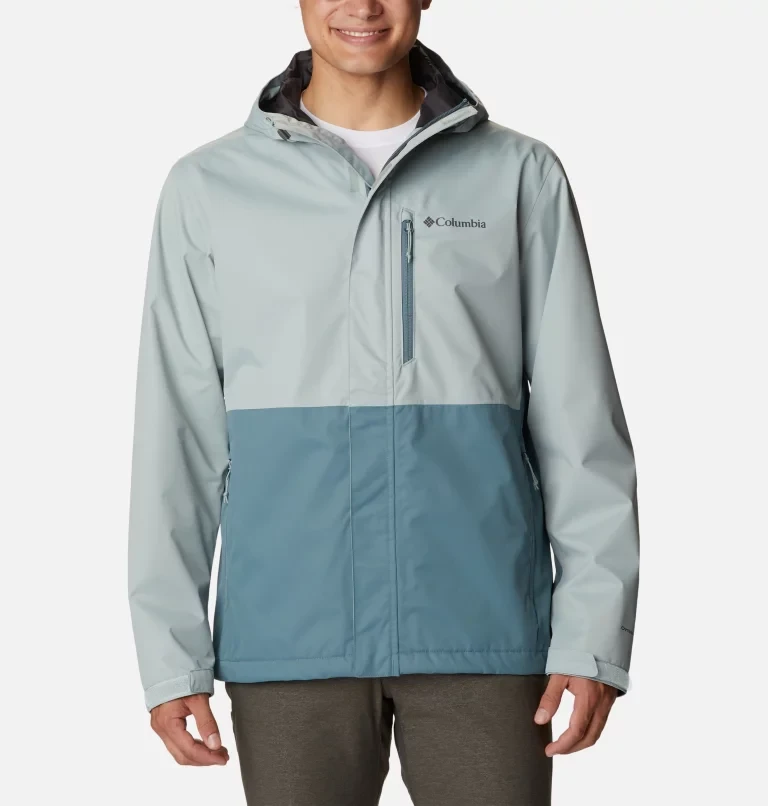 Куртка мембранная мужская Columbia Hikebound Jacket зеленый/серый - фото 1 - id-p212052235