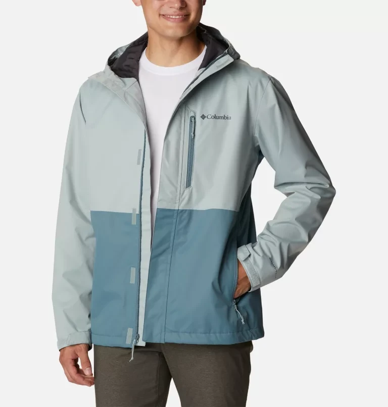 Куртка мембранная мужская Columbia Hikebound Jacket зеленый/серый - фото 7 - id-p212052235