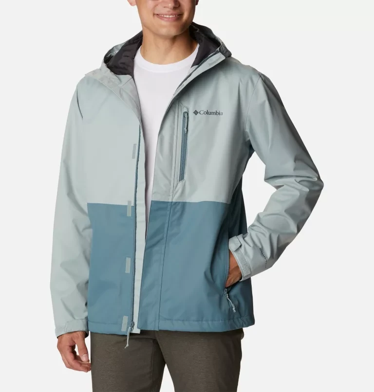 Куртка мембранная мужская Columbia Hikebound Jacket зеленый/серый - фото 7 - id-p212052236