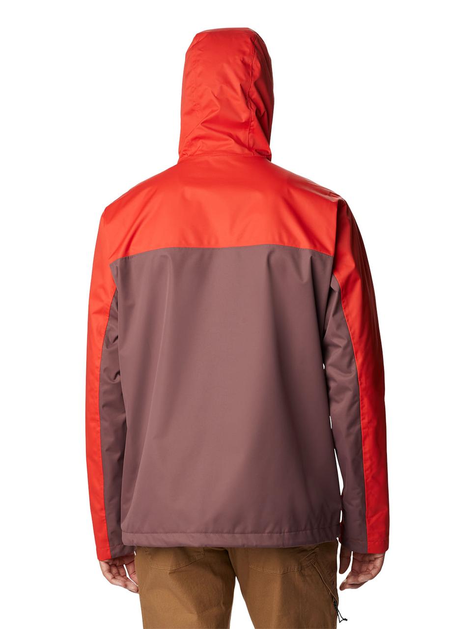 Куртка мембранная мужская Columbia Hikebound Jacket темно-оранжевый - фото 2 - id-p212052241