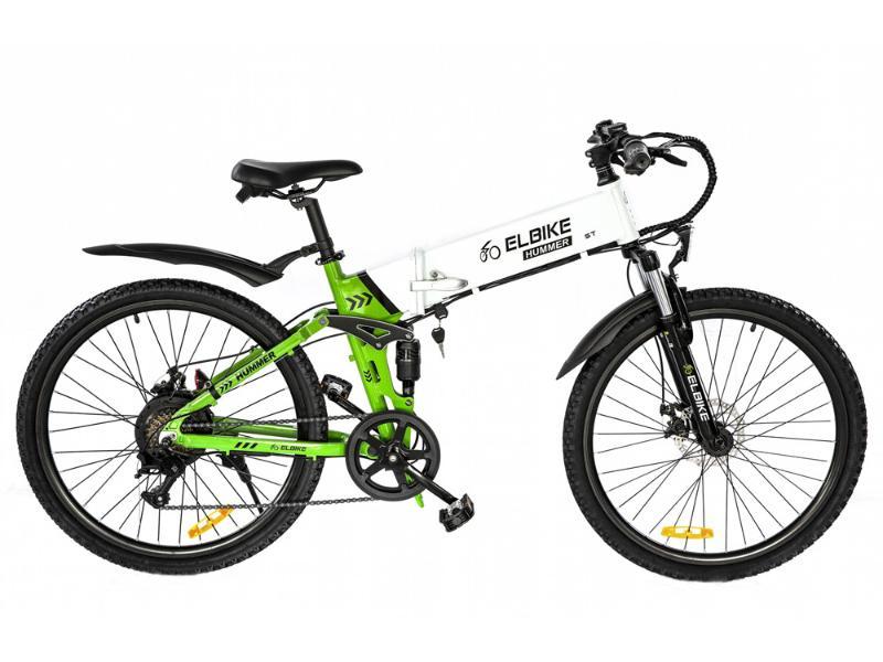 Электровелосипед Elbike Hummer St зеленый - фото 1 - id-p212141345