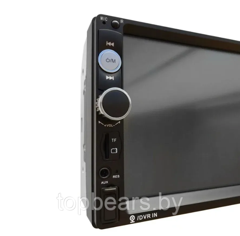 Автомагнитола 2DIN 7010B Bluetooth с сенсорным экраном 7 дюймов (HD/USB/AUX/MP5/Пульт ДУ) - фото 4 - id-p209927306