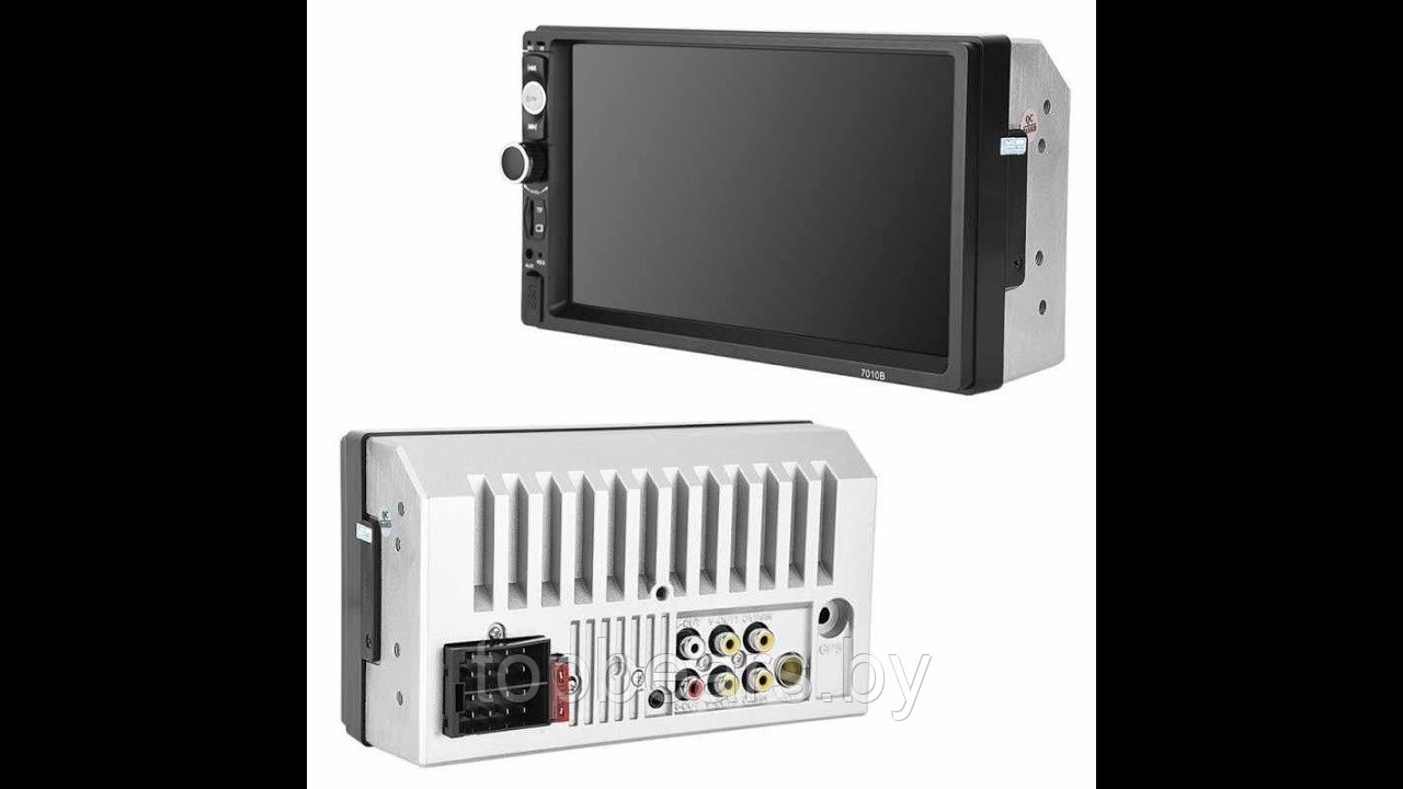 Автомагнитола 2DIN 7010B Bluetooth с сенсорным экраном 7 дюймов (HD/USB/AUX/MP5/Пульт ДУ) - фото 7 - id-p209927306