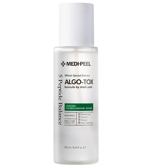 MEDI-PEEL Детокс-тонер для лица с ростками пшеницы Algo-Tox Calming Moisture Toner