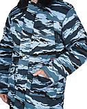 Куртка СИРИУС-БЕЗОПАСНОСТЬ зимняя удлиненная КМФ ОМОН, фото 4