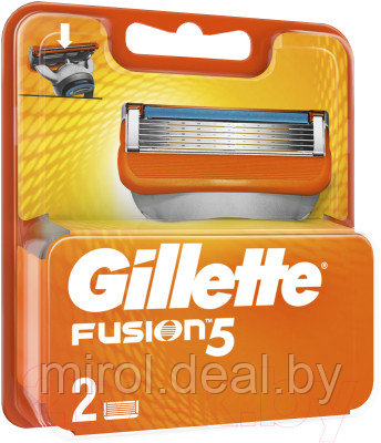 Набор сменных кассет Gillette Fusion - фото 3 - id-p212144572