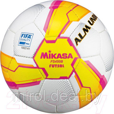 Мяч для футзала Mikasa FS450B-YP - фото 1 - id-p212146271