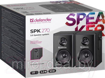 Мультимедиа акустика Defender SPK 270 / 65270 - фото 6 - id-p212146613