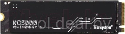 SSD диск Kingston KC3000 512GB NVMe M.2 (SKC3000S/512G) - фото 1 - id-p212147312