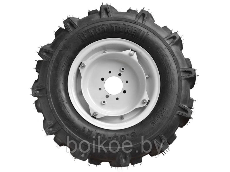 Колесо 6.00-12 (61х15) универсальный диск TOT Tyres, INDIA - фото 2 - id-p212147339