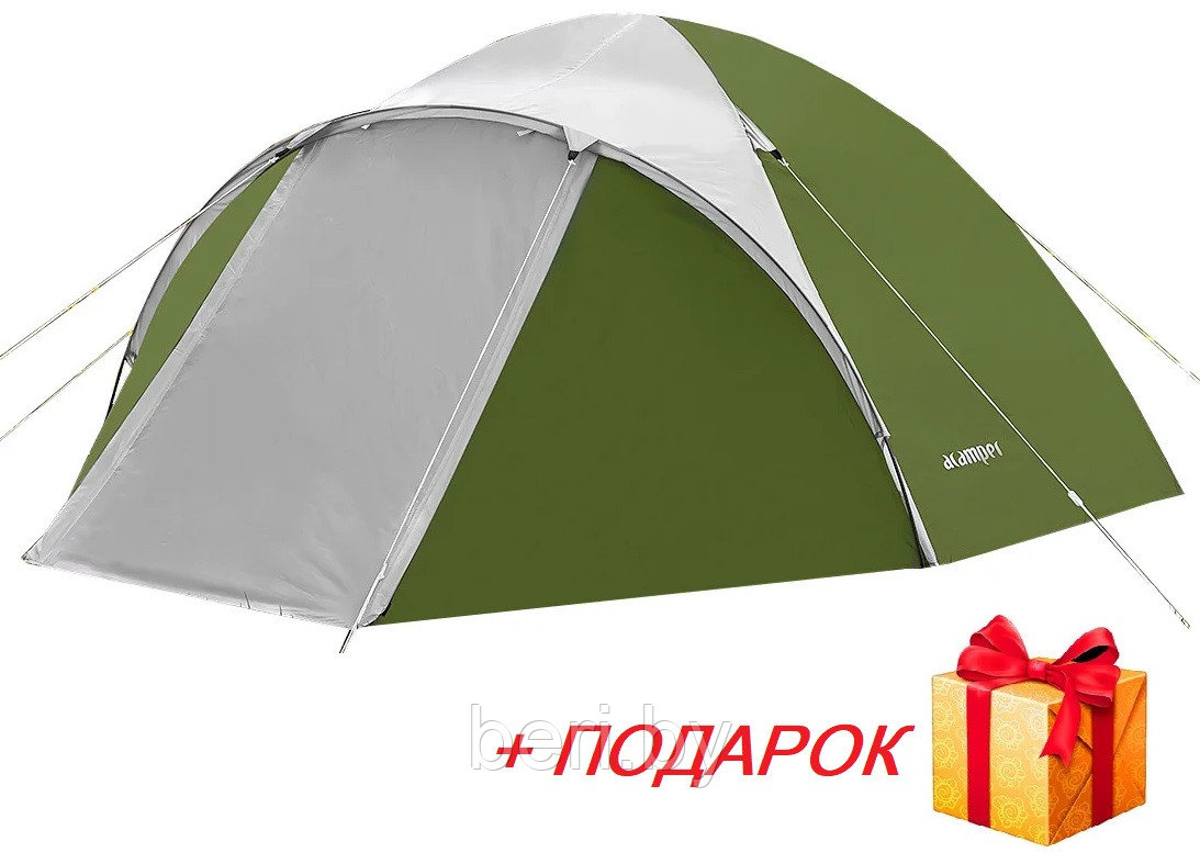Палатка туристическая 4-х местная ACAMPER ACCO 4 green - фото 2 - id-p123781444