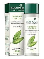 Лосьон УТРЕННИЙ НЕКТАР для лица и тела увлажняющий Biotique Bio Morning Nectar, 120 мл