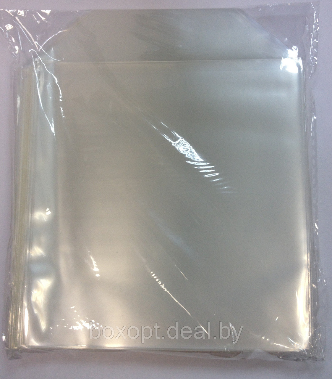 Пакет из полипропилена на 120 микрон для CD/DVD (100 штук в упаковке) - фото 1 - id-p212148371