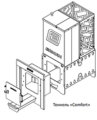 Портал ERMAK CUBE 16 Comfort L160