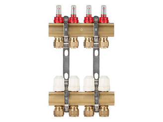 Коллекторная группа AVE777, 4 вых. AV Engineering (PRO серия Для теплого пола и водоснабжения)
