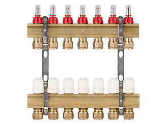 Коллекторная группа AVE777, 7 вых. AV Engineering (PRO серия Для теплого пола и водоснабжения)