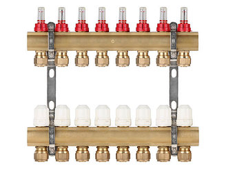 Коллекторная группа AVE777, 8 вых. AV Engineering (PRO серия Для теплого пола и водоснабжения)