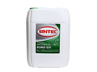 Антифриз Sintec-40 G11 Euro (зеленый) 10кг