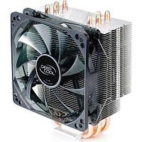 Устройство охлаждения(кулер) Deepcool GAMMAXX 400 BLUE BASIC Soc-AM4/AM3+/1150/1151/1200 4-pin 18-30dB Al+Cu