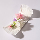 Женские хлопковые гигиенические прокладки INTILIA с хитиновой вставкой, дневные, фото 3