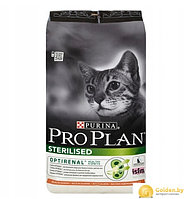 Сухой корм для кошек Pro Plan Sterilised Adult Optirenal с лососем (10 кг)