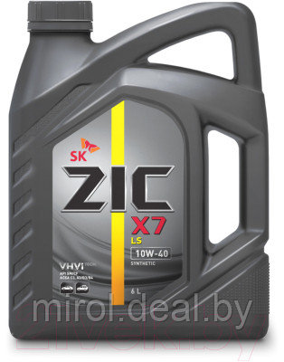 Моторное масло ZIC X7 LS 10W40 / 172620 - фото 2 - id-p212158242