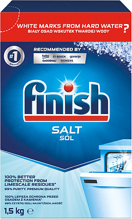 Соль для посудомоечной машины Finish 1,5 кг, фото 2