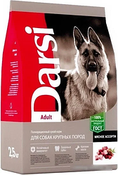 Сухой корм для собак Darsi для взрослых собак крупных пород Мясное ассорти 10 кг