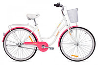 Велосипед AIST Avenue 2021 (белый/розовый)