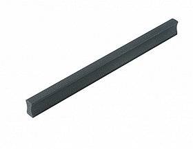 Ручка CPA1 мебельная накладная м.ц.96 мм L 124мм,алюминий графит RCPА1A.124GFDI