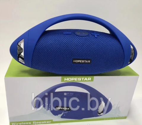 Портативная колонка Hopestar H37, мощная беспроводная bluetooth акустическая система блютуз, аналог JBL - фото 9 - id-p212186702