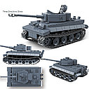 Конструктор Немецкий тяжелый Танк Tiger 1, 503 дет., 100242 Quanguan, фото 5