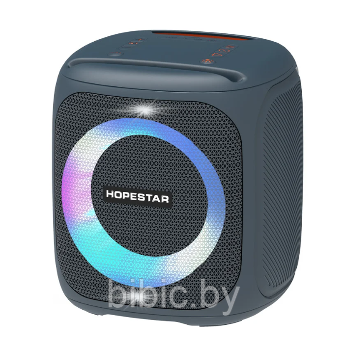 Портативная колонка Hopestar party 100, беспроводная акустическая bluetooth система, беспроводной микрофон - фото 3 - id-p212190661