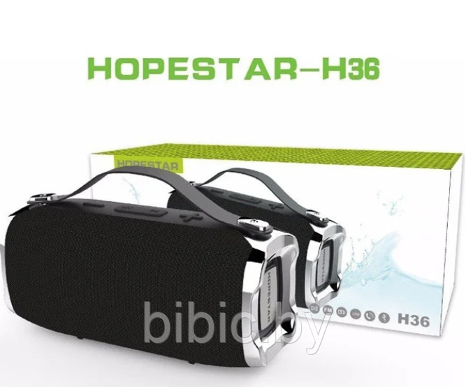 Портативная колонка Hopestar H36. Мощная беспроводная bluetooth акустическая система блютуз, аналог JBL - фото 2 - id-p212199104