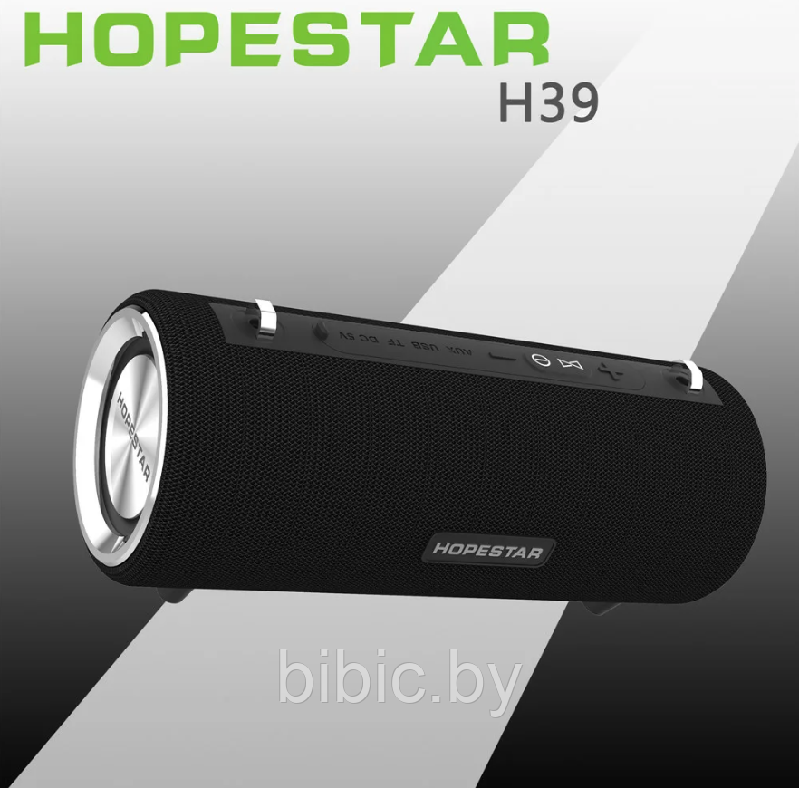 Портативная колонка Hopestar H39. Мощная беспроводная bluetooth акустическая система блютуз, аналог JBL - фото 3 - id-p212199535