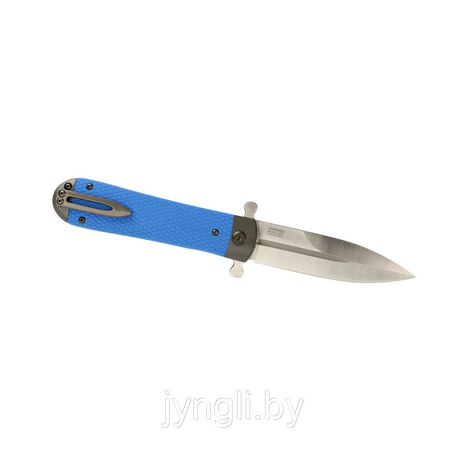 Нож Adimanti Samson by Ganzo (Brutalica design), голубой - фото 3 - id-p212203871