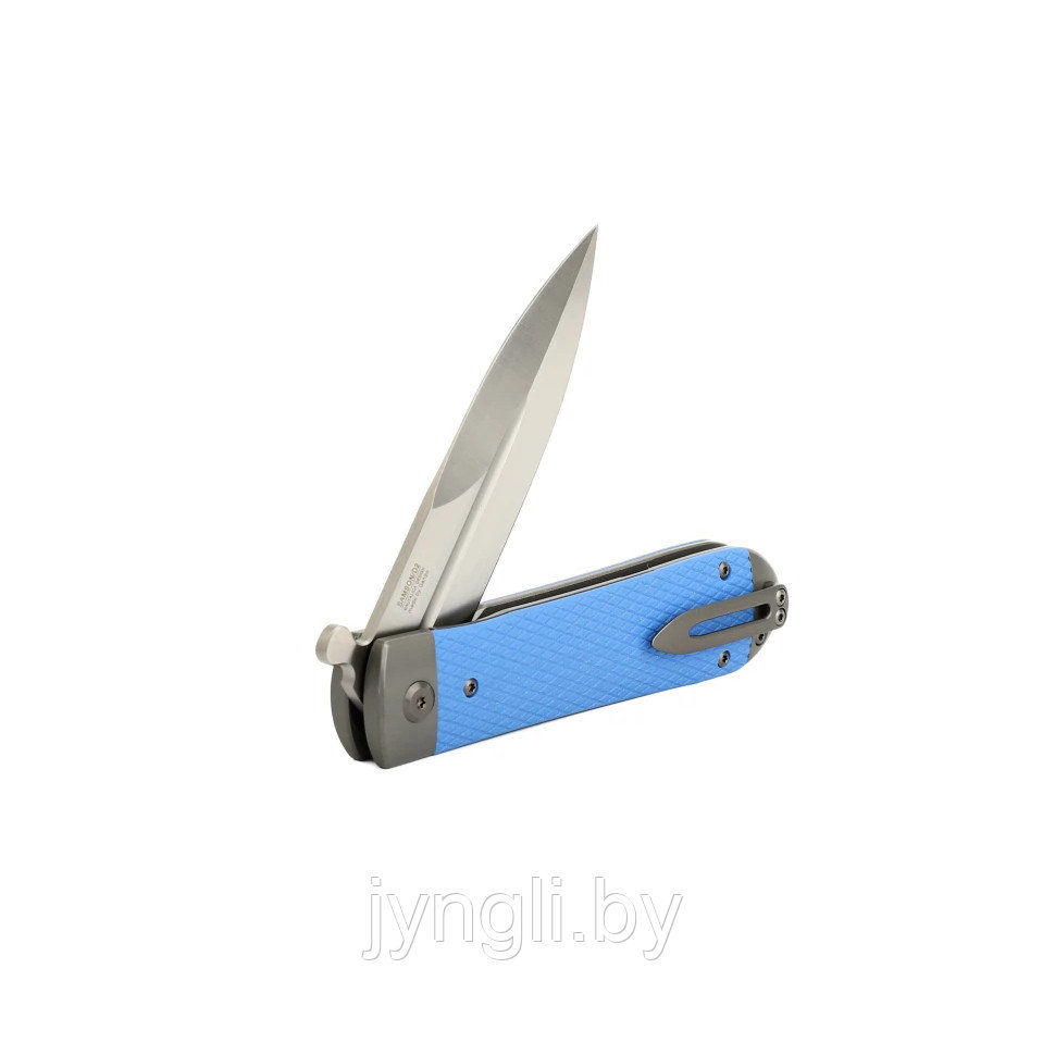 Нож Adimanti Samson by Ganzo (Brutalica design), голубой - фото 4 - id-p212203871