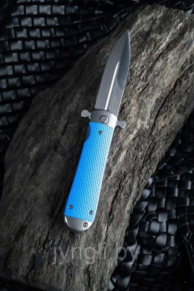 Нож Adimanti Samson by Ganzo (Brutalica design), голубой - фото 7 - id-p212203871