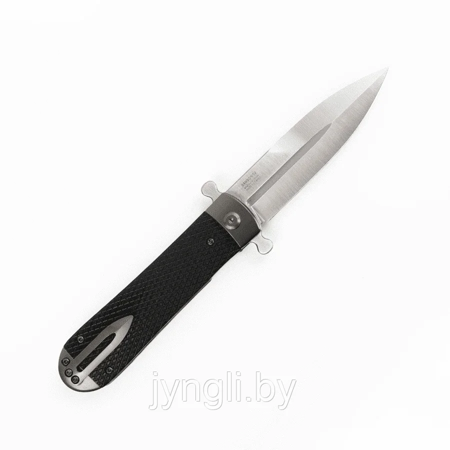 Нож Adimanti Samson by Ganzo (Brutalica design), черный - фото 6 - id-p212203876