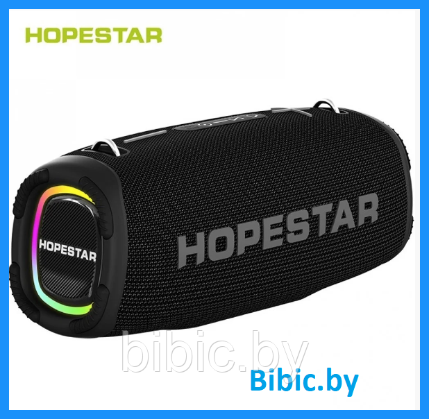 Портативная колонка Hopestar A6 Max. Мощная беспроводная bluetooth акустическая система блютуз, аналог JBL