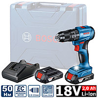 Дрель-шуруповерт ударная аккумуляторная GSB 185-LI Professional BOSCH (06019K3100)