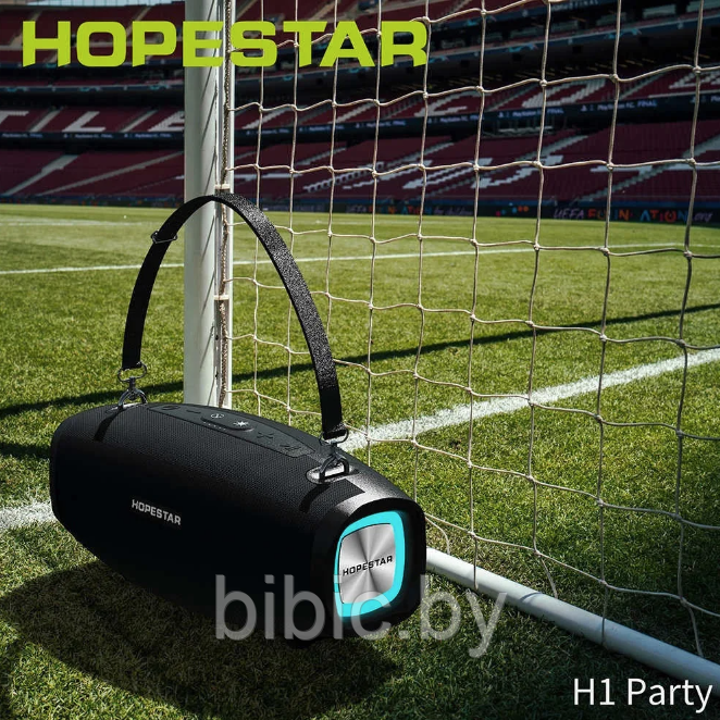 Портативная колонка Hopestar H1. Мощная беспроводная bluetooth акустическая система блютуз, колонки аналог JBL - фото 7 - id-p212208899